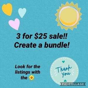 🌼3 for $25 sale 🌼
